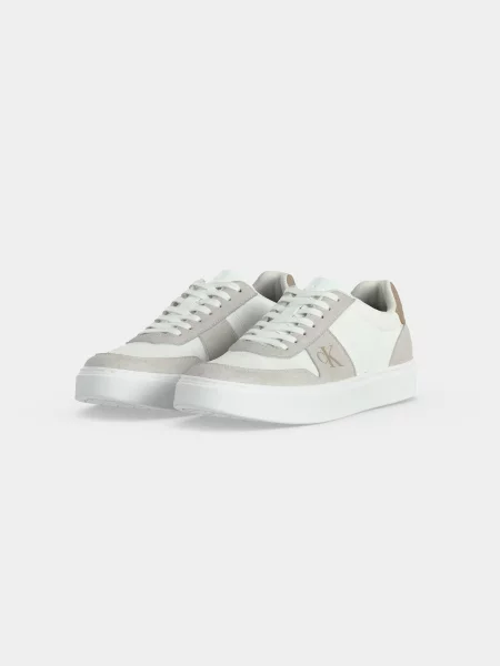 Sneakerși Calvin Klein clasici alb