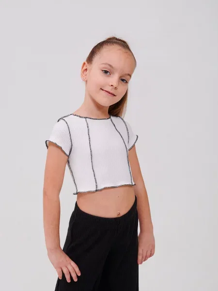 Дитячий Топ SMIL молочний