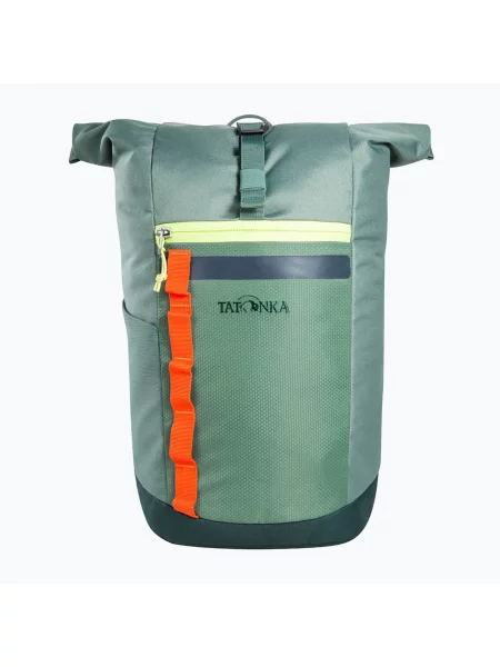 Gyerek városi hátizsák Tatonka Rolltop Pack 14 l sage green. Méret: 14 l zöld