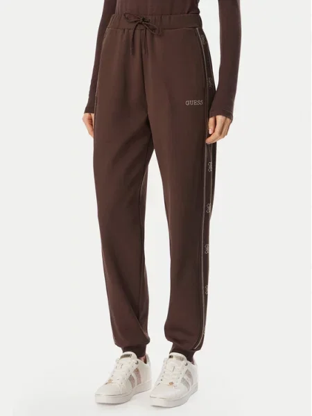 Guess Pantaloni trening maro