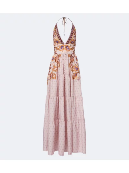 Rochie maxi Alexandra Miro de mătase