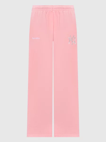 Утеплені спортивні штани Yankees Sporty & Rich рожеві