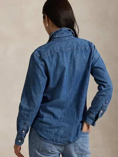 Polo Ralph Lauren koszula jeansowa niebieska