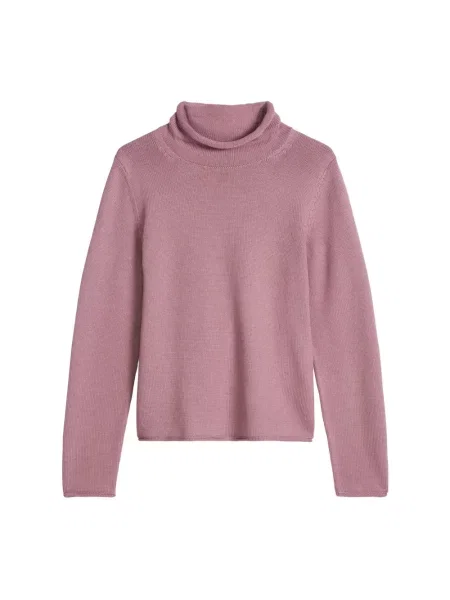 Sweter z golfem Marc O'polo fioletowy