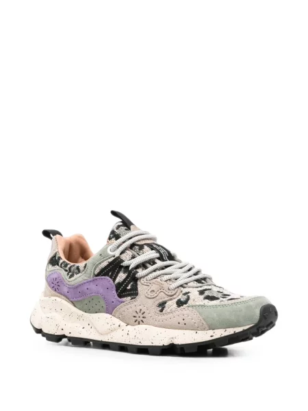 Sneakerși Flower Mountain cu model floral cu imagine
