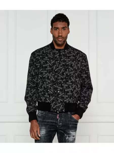 Balmain Geacă bomber negru