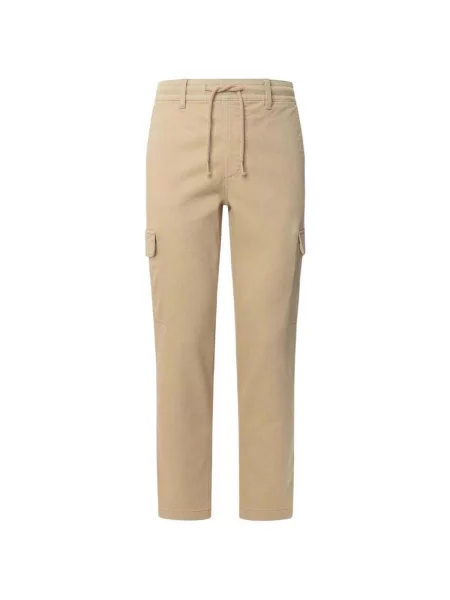 Kalhoty Pepe Jeans béžové