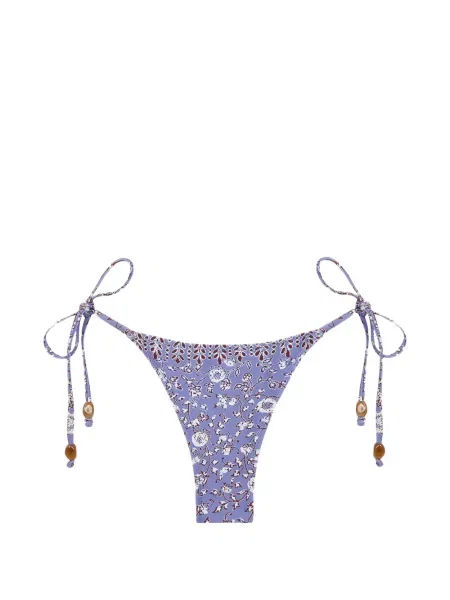 Bikini Tropic Of C w kwiatki z nadrukiem fioletowy