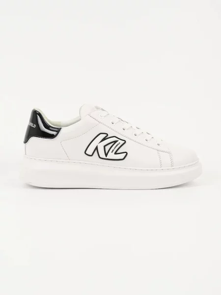 Кожени маратонки Karl Lagerfeld KAPRI бяло