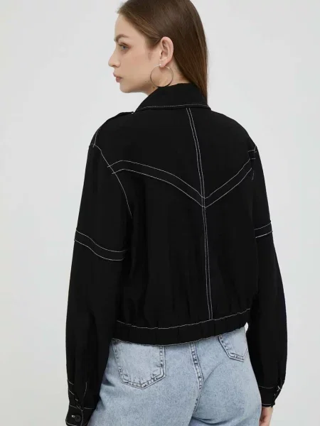 Куртка Dkny перехідна чорний