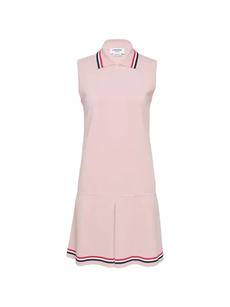 Rochie mini Thom Browne cu dungi roz