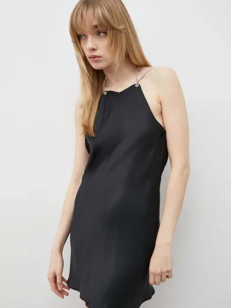 Diesel rochie mini drept negru