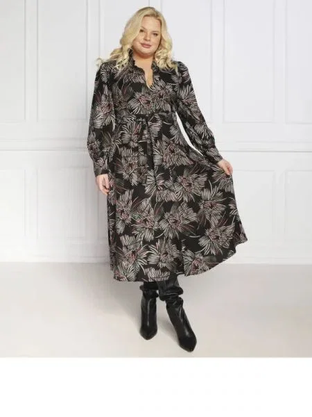 Persona by Marina Rinaldi Rochie DEFINITO plus size negru