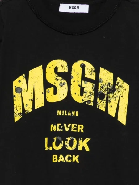 Koszulka dziecięca Msgm czarna