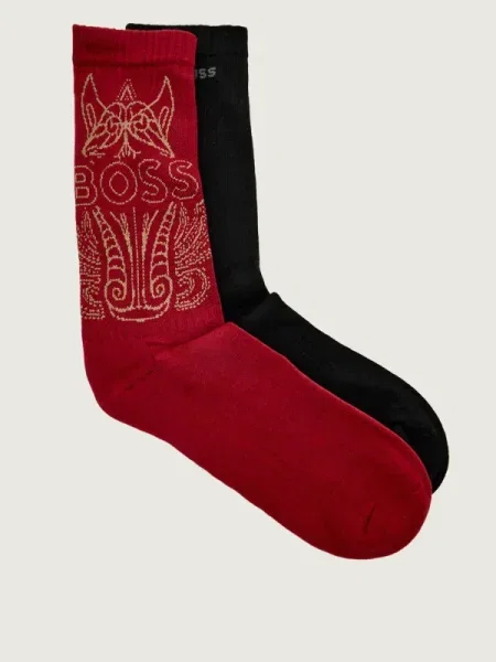 BOSS BLACK Șosete QS Rib CNY CC negru