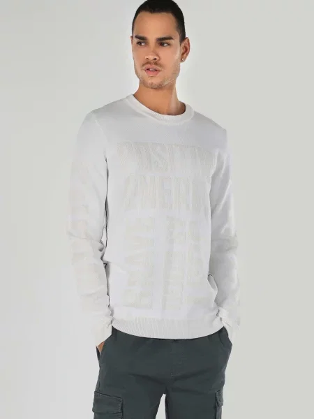 Кофти та светри Colin’s комбінований верх білий