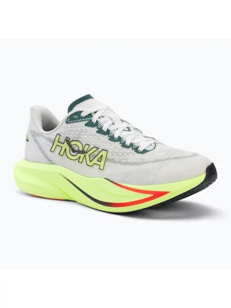 Мъжки обувки за бягане HOKA Mach 7 frost/neon yuzu сиво
