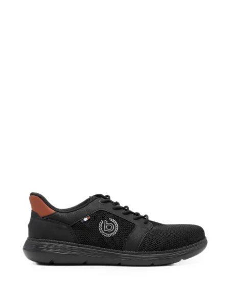 Sneakerși Bugatti plasă cu autograf negru