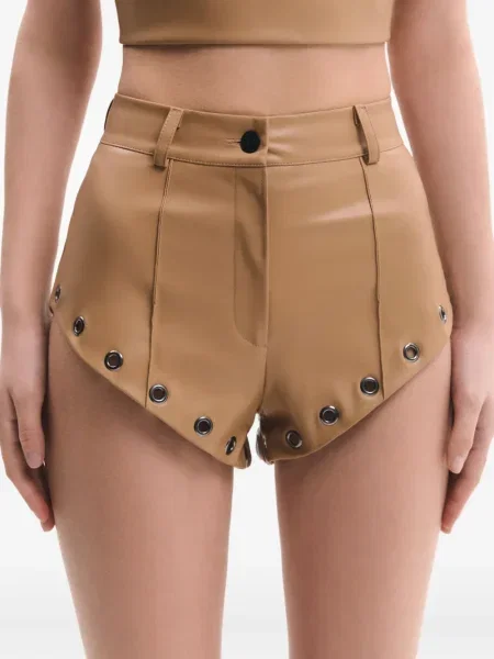 Pantaloni scurți Lika cu șireturi din dantelă