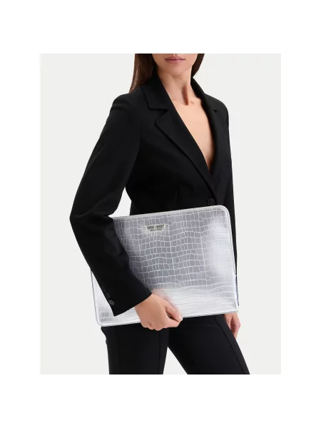 Nine West Бизнес чанта CEO-OFFICE Сребрист