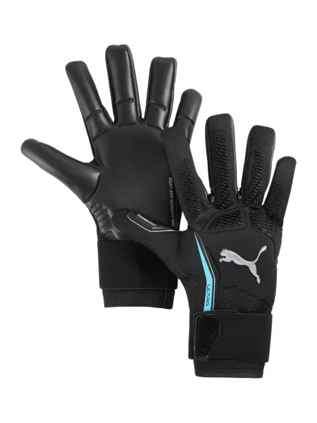 PUMA Športne rokavice Ultra Ultimate turkizna srebrna črna