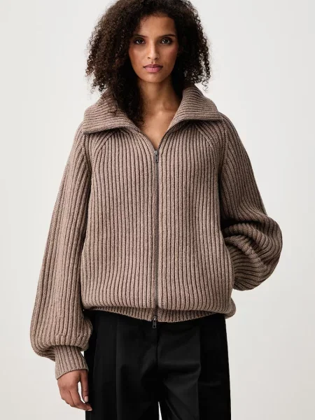 Soeur JASPER cardigan din lână merino pentru femei