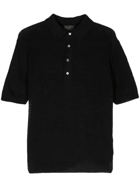 Polo Dell'oglio tricotate negru