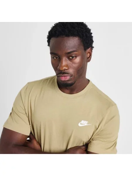 Nike T-Shirt M Nsw Club Tee brązowa