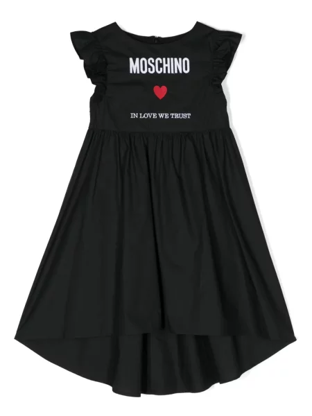 Sukienka dziecięca Moschino czarna