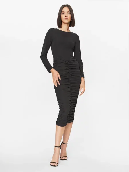 Cocktail obleka Dixie črna