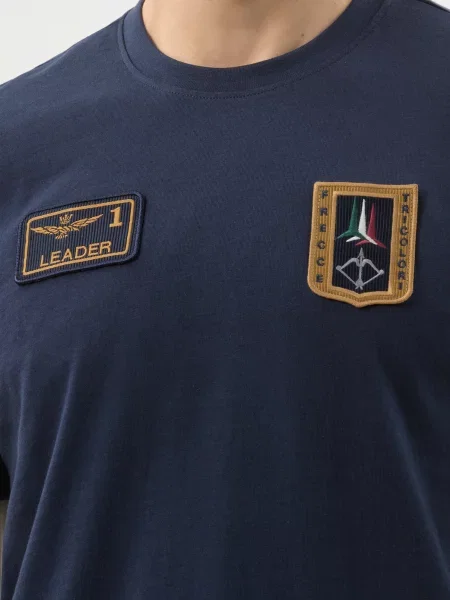 Футболка Aeronautica Militare синяя