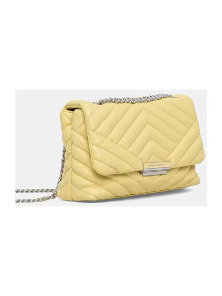 Armani Exchange torebka żółta