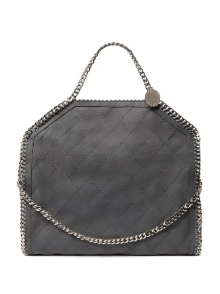 Matlasat geantă shopper Stella Mccartney gri
