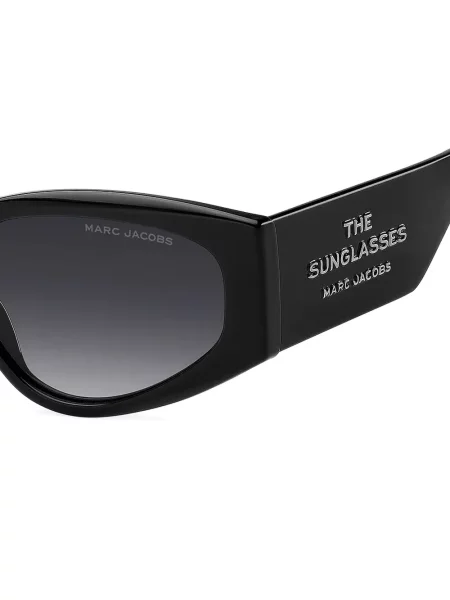 Ochelari de soare Marc Jacobs Eyewear cu imprimeu geometric negru
