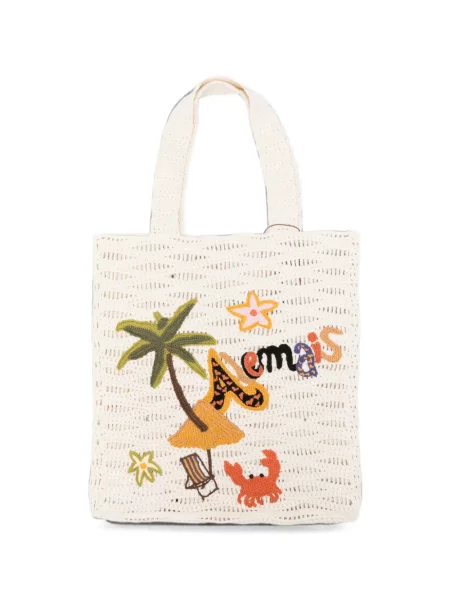 Geantă shopper Alemais cu broderie