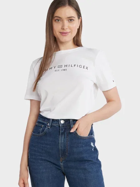 Футболка Tommy Hilfiger біла