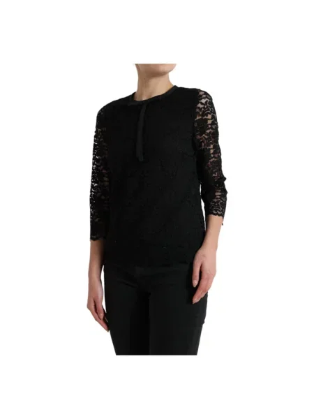 Bluzka Dolce And Gabbana czarna