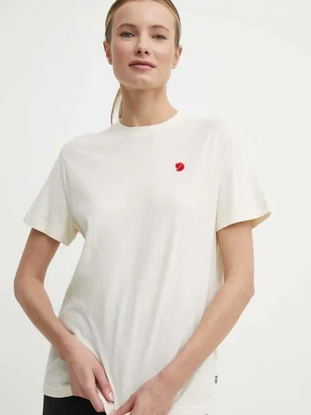 Fjallraven t-shirt Hemp Blend T-shirt beżowy