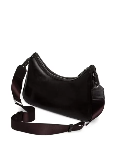 Geantă Armani Exchange cu imagine maro