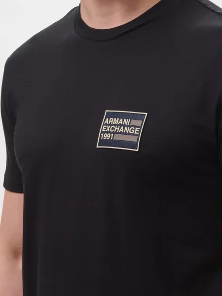Футболка Armani Exchange чорна