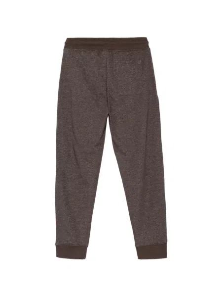 Pantaloni Gant alergare cu autograf maro