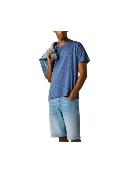 Szorty jeansowe Pepe Jeans niebieskie