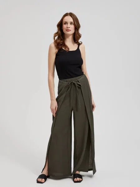 Pantaloni Moodo kaki