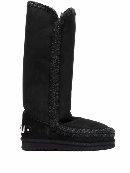 Botine Mou negru