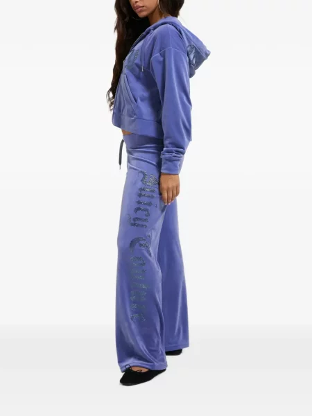 Pantaloni Juicy Couture albastru
