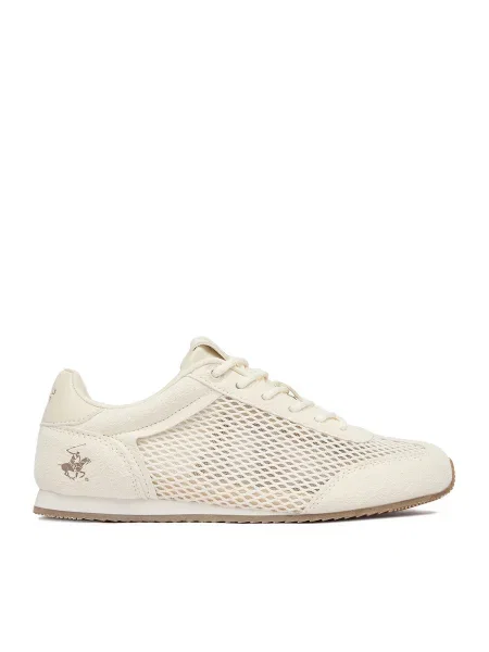 Sneakersy Beverly Hills Polo Club Écru
