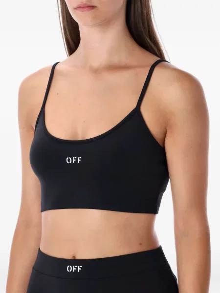 Cropp top Off-white alb