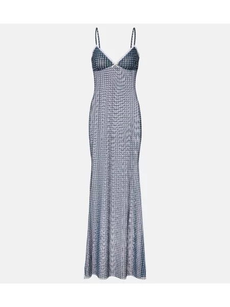 Rochie maxi Bananhot plasă de costum negru
