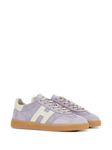 Sneakerși Hogan cu autograf violet