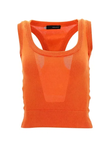 Cropp top Dsquared2 portocaliu